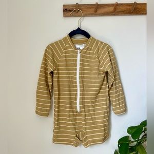 Boys long sleeve swim suit.